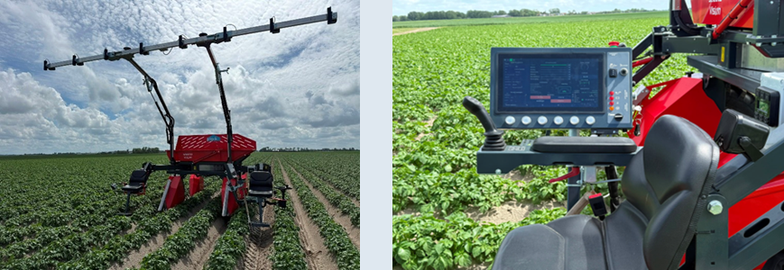 Selecto Vision optisch systeem voor aardappelselectie op het veld